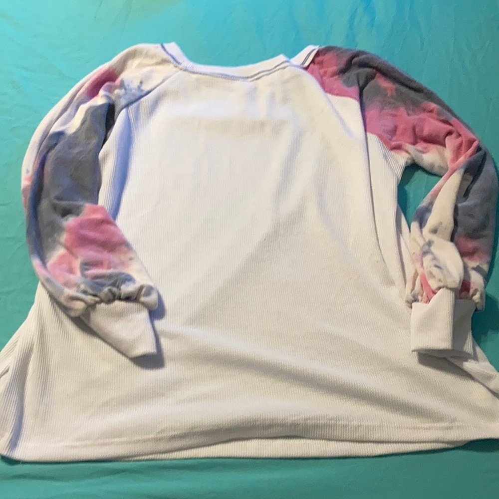 Tie Dye Sleeve Top